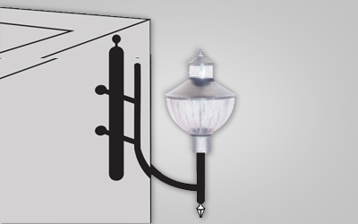 darshan wall bracket